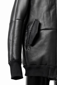 画像をギャラリービューアに読み込む, ierib exclusive ma-1 bomber jacket / toskana sheep shearling mouton (BLACK x BLACK)