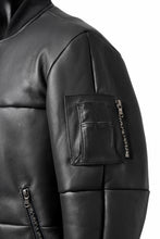 画像をギャラリービューアに読み込む, ierib exclusive ma-1 bomber jacket / toskana sheep shearling mouton (BLACK x BLACK)