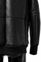 画像をギャラリービューアに読み込む, ierib exclusive ma-1 bomber jacket / toskana sheep shearling mouton (BLACK x BLACK)