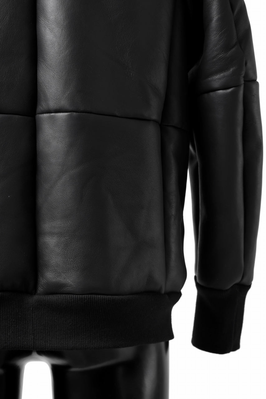 画像をギャラリービューアに読み込む, ierib exclusive ma-1 bomber jacket / toskana sheep shearling mouton (BLACK x BLACK)