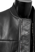 画像をギャラリービューアに読み込む, ierib exclusive ma-1 bomber jacket / toskana sheep shearling mouton (BLACK x BLACK)