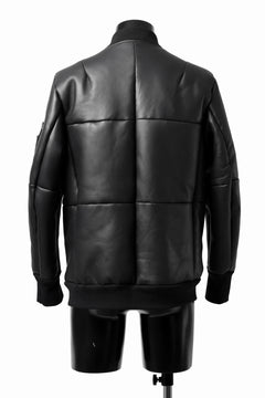 画像をギャラリービューアに読み込む, ierib exclusive ma-1 bomber jacket / toskana sheep shearling mouton (BLACK x BLACK)