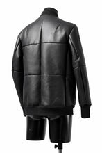 画像をギャラリービューアに読み込む, ierib exclusive ma-1 bomber jacket / toskana sheep shearling mouton (BLACK x BLACK)