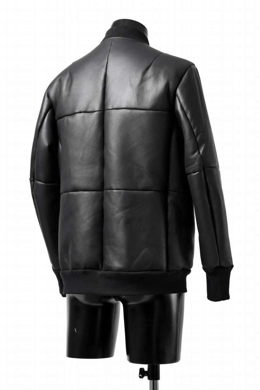 画像をギャラリービューアに読み込む, ierib exclusive ma-1 bomber jacket / toskana sheep shearling mouton (BLACK x BLACK)