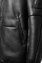 画像をギャラリービューアに読み込む, ierib exclusive ma-1 bomber jacket / toskana sheep shearling mouton (BLACK x BLACK)