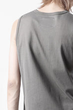 Load image into Gallery viewer, N/07 NO SLEEVE TOP / CLASSIC JERSEY (GREY)