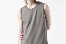Load image into Gallery viewer, N/07 NO SLEEVE TOP / CLASSIC JERSEY (GREY)