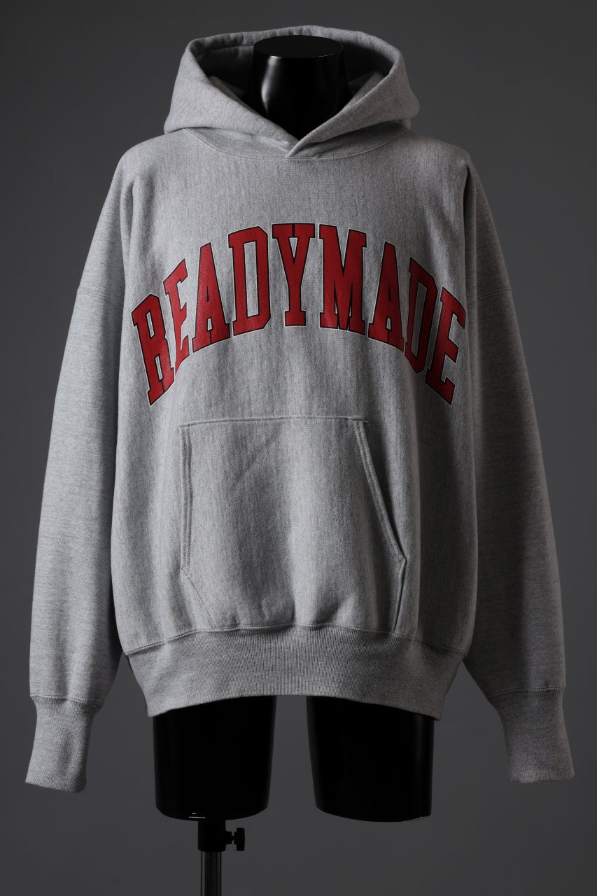 画像をギャラリービューアに読み込む, READYMADE HOODIE ARCH LOGO (GRAY)