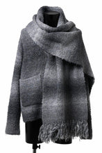画像をギャラリービューアに読み込む, TARO HORIUCHI / th products Inflated Scarf / 1/4.5 kasuri loop knit (mono)