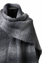 画像をギャラリービューアに読み込む, th products Inflated Scarf / 1/4.5 kasuri loop knit (mono)