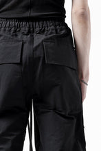 画像をギャラリービューアに読み込む, A.F ARTEFACT RADICAL-ZIP FIELD PANTS (BLACK)