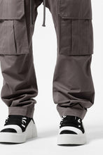 画像をギャラリービューアに読み込む, A.F ARTEFACT FRONT ZIP CARGO SARROUEL EASY PANTS (GREY)