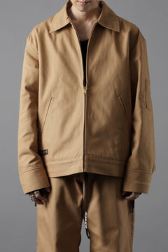 Load image into Gallery viewer, mastermind JAPAN x Dickies EISENHOWER JACKET (CAMEL)