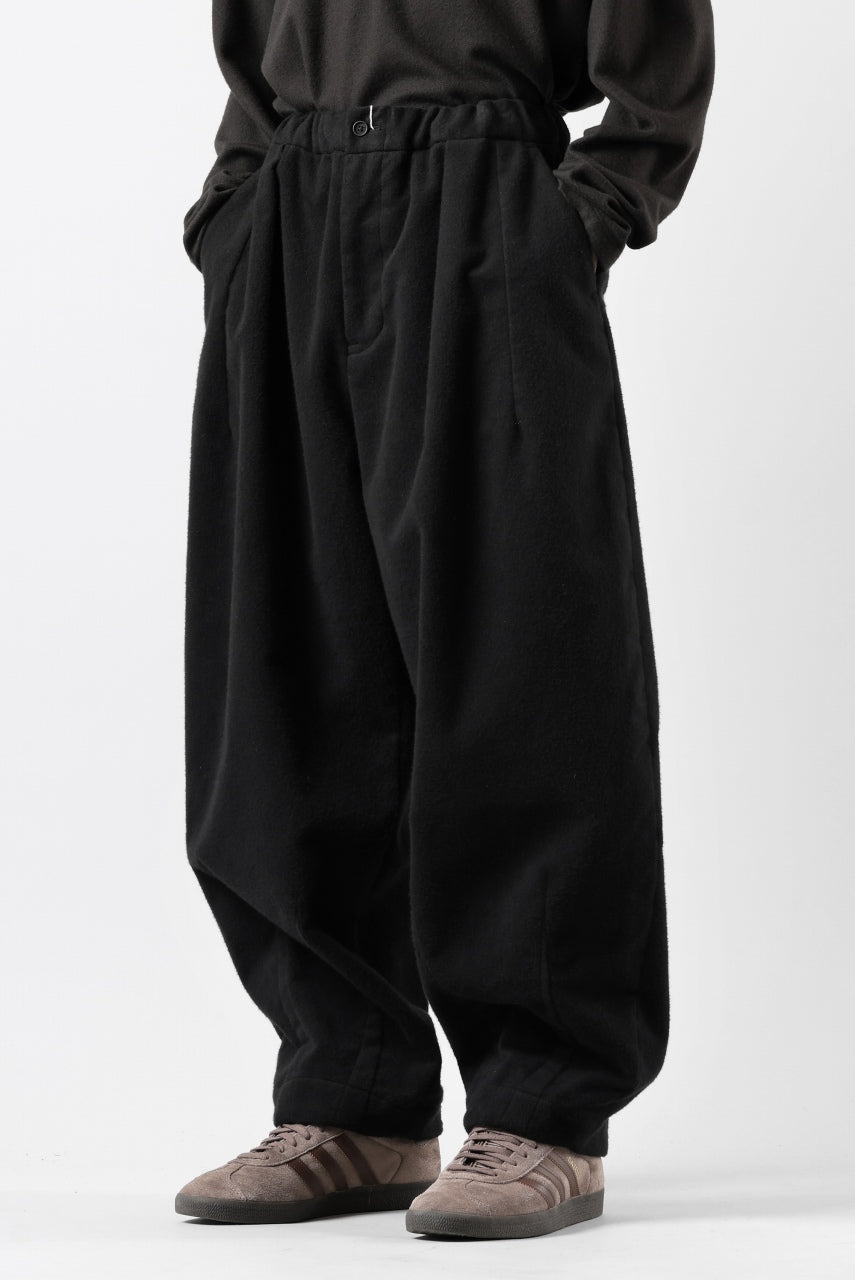 画像をギャラリービューアに読み込む, CAPERTICA BALLOON PANTS / NAPPING MOLESKIN (BLACK)