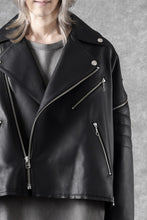 画像をギャラリービューアに読み込む, FACETASM×AVIREX ZIP DOUBLE RIDERS JACKET (BLACK)