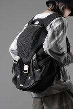 画像をギャラリービューアに読み込む, ierib Addiction Rucksack / Rough Bull Leather (BLACK)