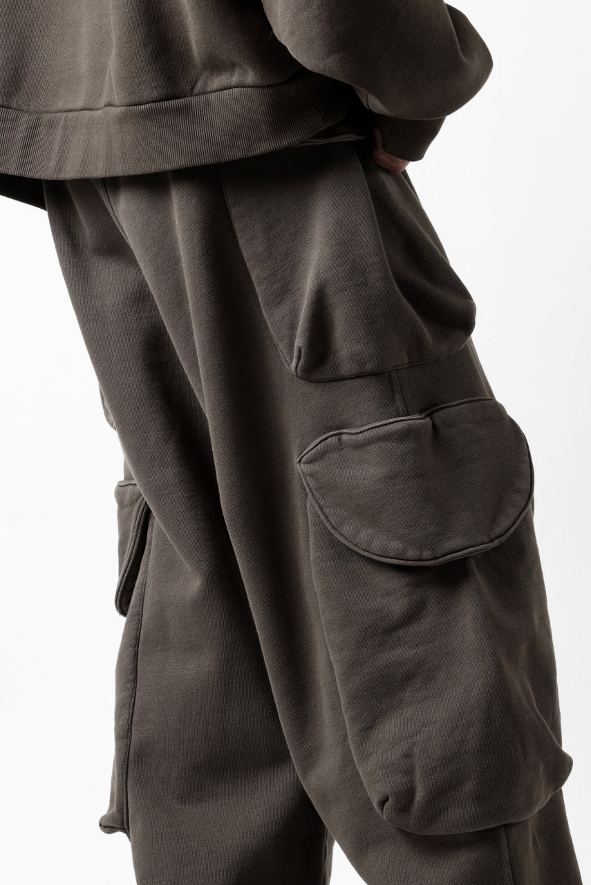 画像をギャラリービューアに読み込む, entire studios HEAVY GOCAR SWEAT PANTS (BRUNETTE)