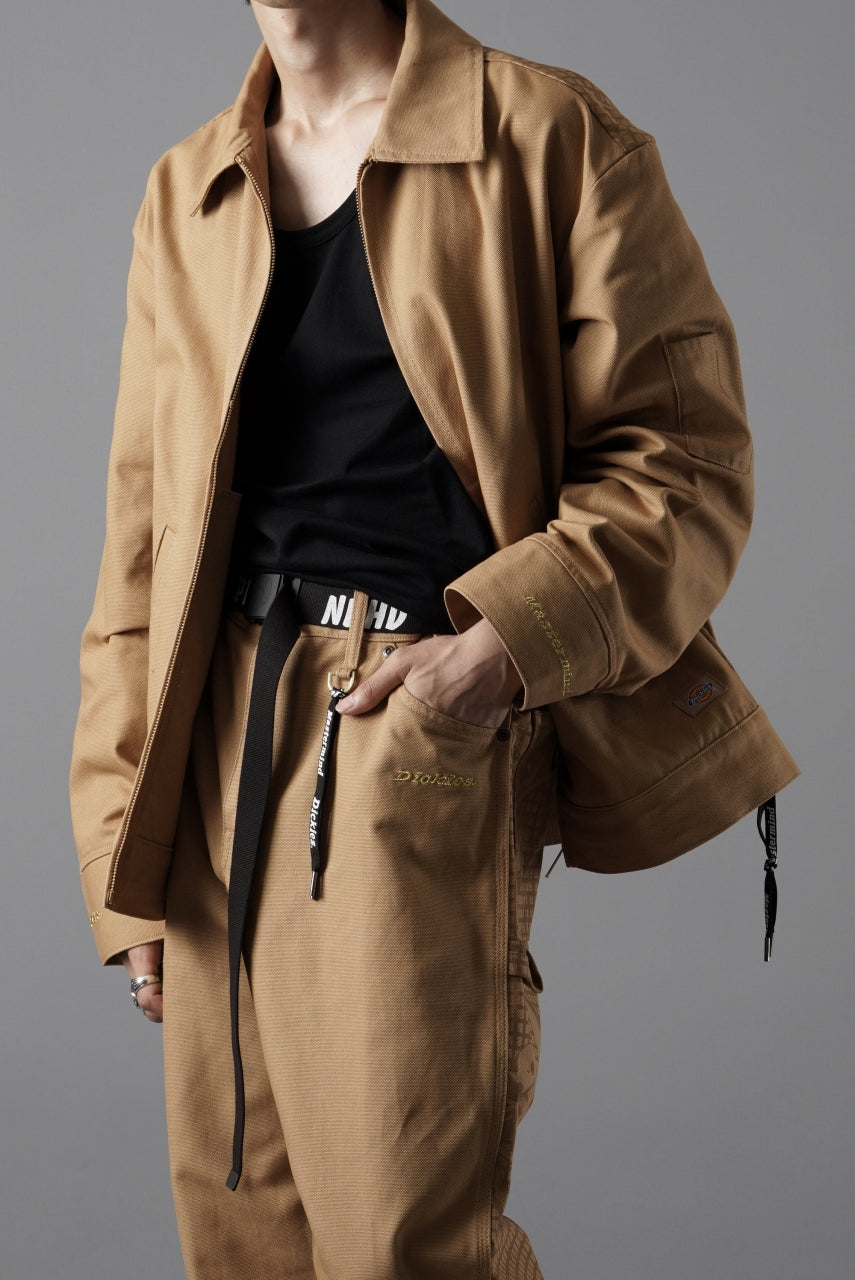 Load image into Gallery viewer, mastermind JAPAN x Dickies EISENHOWER JACKET (CAMEL)