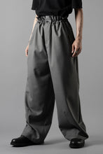 画像をギャラリービューアに読み込む, F/CE. TWIST WOOL WIDE TROUSERS (GRAY)
