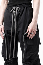 画像をギャラリービューアに読み込む, A.F ARTEFACT RADICAL-ZIP FIELD PANTS (BLACK)