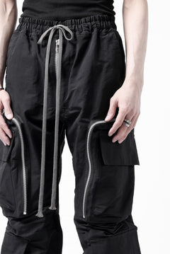 画像をギャラリービューアに読み込む, A.F ARTEFACT RADICAL-ZIP FIELD PANTS (BLACK)