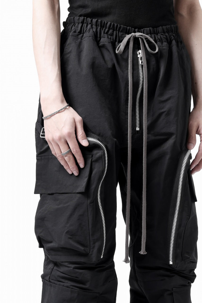画像をギャラリービューアに読み込む, A.F ARTEFACT RADICAL-ZIP FIELD PANTS (BLACK)