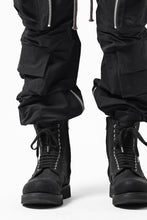 画像をギャラリービューアに読み込む, A.F ARTEFACT RADICAL-ZIP FIELD PANTS (BLACK)