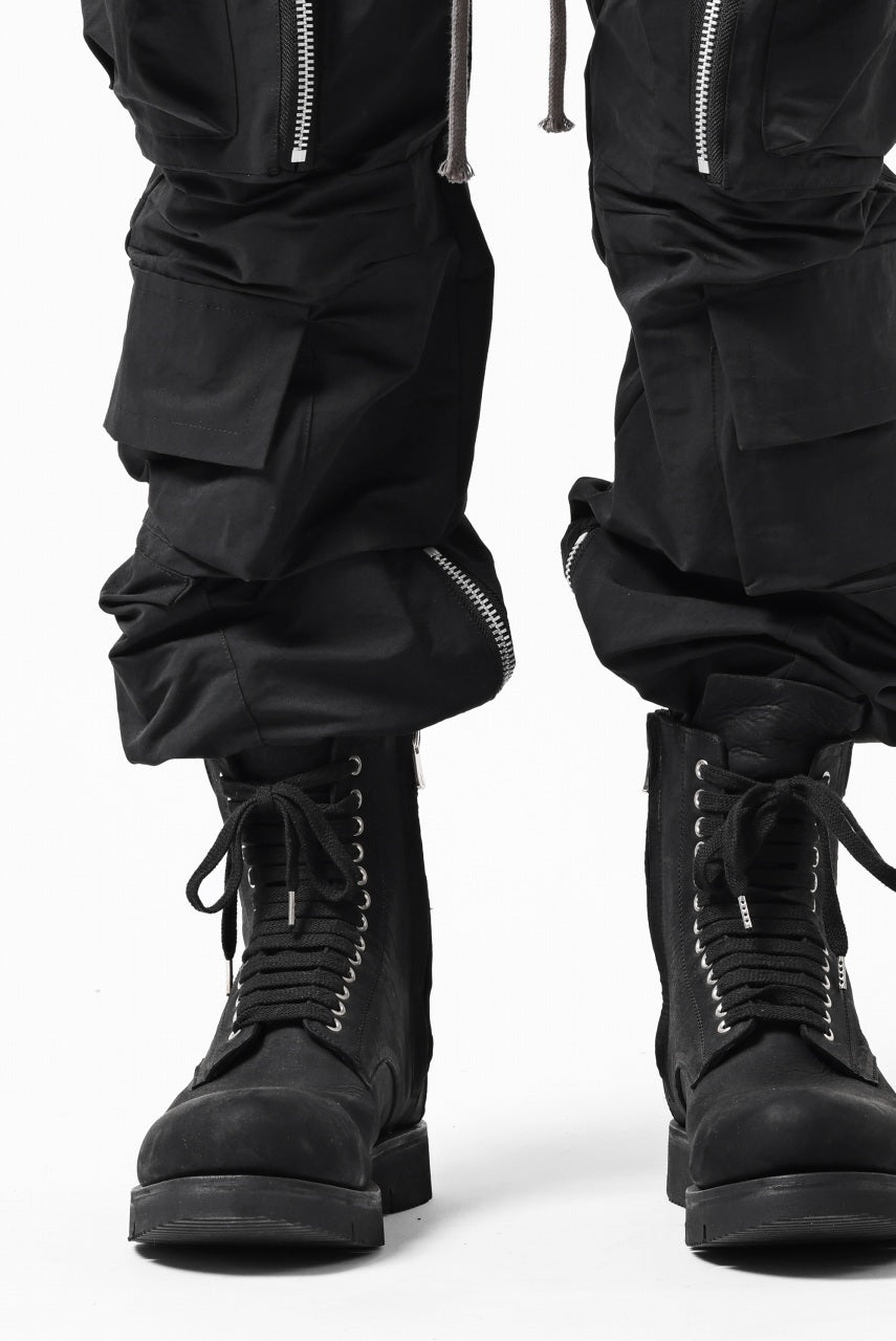 画像をギャラリービューアに読み込む, A.F ARTEFACT RADICAL-ZIP FIELD PANTS (BLACK)