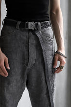 画像をギャラリービューアに読み込む, ierib detachable buckle belt / one piece rough bull (BLACK)