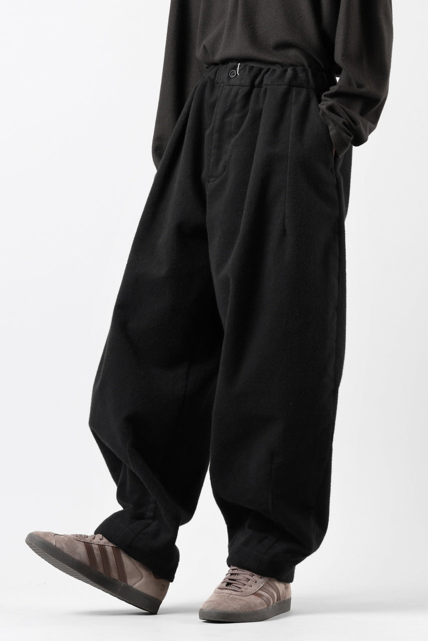 画像をギャラリービューアに読み込む, CAPERTICA BALLOON PANTS / NAPPING MOLESKIN (BLACK)
