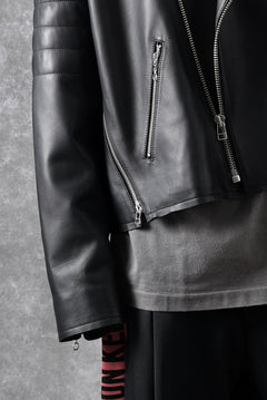 画像をギャラリービューアに読み込む, FACETASM×AVIREX ZIP DOUBLE RIDERS JACKET (BLACK)