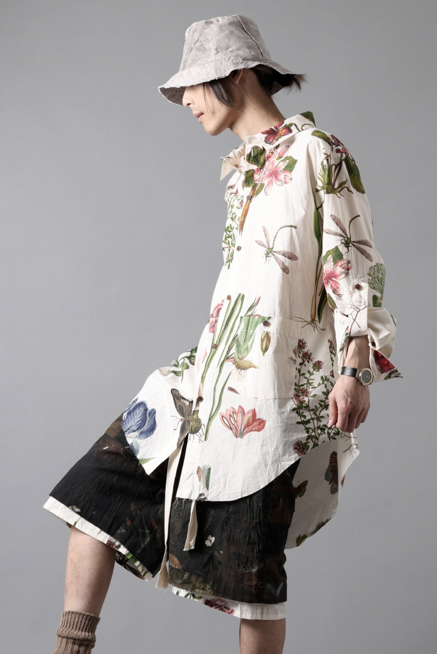 画像をギャラリービューアに読み込む, Aleksandr Manamis Classic Shirt / Type Writer Cotton (GRAND FLEUR)