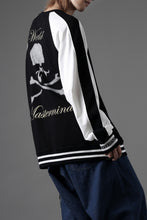 画像をギャラリービューアに読み込む, MASTERMIND WORLD SOUVENIR SWEATSHIRT / REGULAR FIT (BLACK x WHITE)
