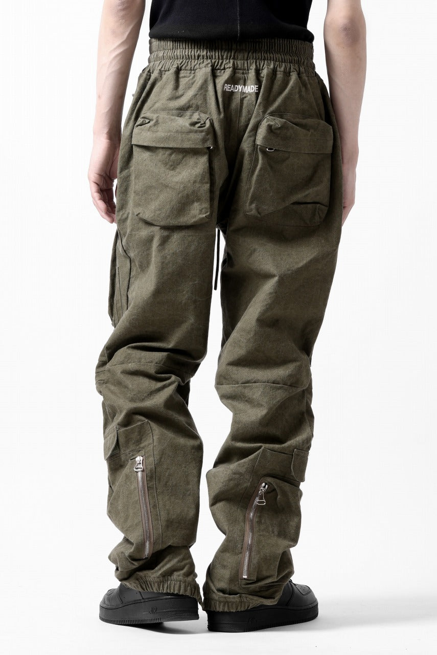 画像をギャラリービューアに読み込む, READYMADE CARGO PANTS (KHAKI GREEN #C)