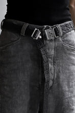 画像をギャラリービューアに読み込む, ierib detachable buckle belt / one piece rough bull (BLACK)