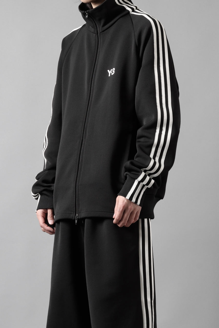 画像をギャラリービューアに読み込む, Y-3 Yohji Yamamoto THREE STRIPES TRACK JACKET (BLACK x OFF WHITE)