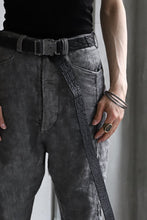 画像をギャラリービューアに読み込む, ierib detachable buckle belt / one piece rough bull (BLACK)