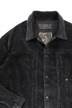 Load image into Gallery viewer, Professor.E AGED CORDUROY JKT (AGED BLACK)