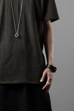 画像をギャラリービューアに読み込む, black crow x LOOM exclusive short sleeve tops / dyed zimbabwe cotton jersey (濃墨)