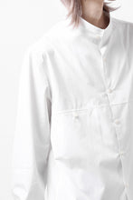 画像をギャラリービューアに読み込む, Y's for men CROSSED CHEST POCKET SHIRT / COTTON BROAD (WHITE)