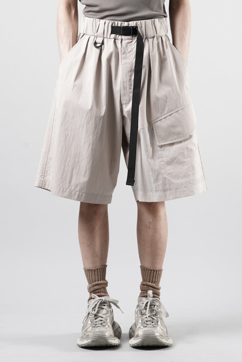 Y-3 Yohji Yamamoto UT WIDE LEG SHORTS (LIGHT BROWN)の商品ページ