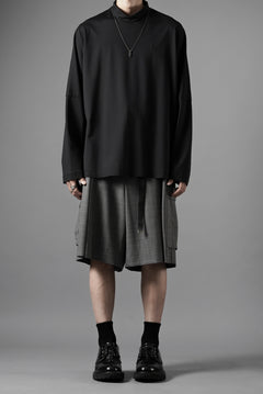 画像をギャラリービューアに読み込む, TARO HORIUCHI / th products Dolman L/S Tee / high gauge bare smooth (black)