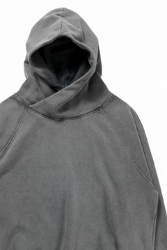 画像をギャラリービューアに読み込む, thom/krom RAGLAN SLEEVE HOODIE / SMOOTH SWEAT JERSEY (USED GREY)