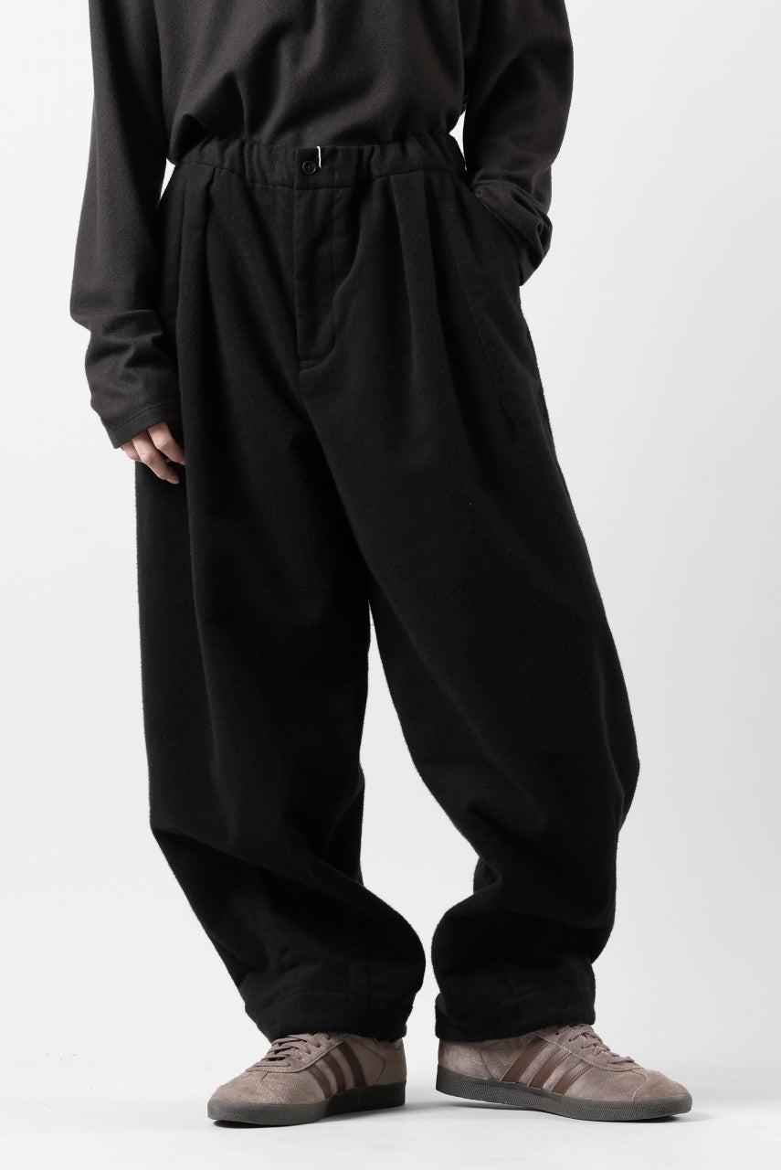 画像をギャラリービューアに読み込む, CAPERTICA BALLOON PANTS / NAPPING MOLESKIN (BLACK)