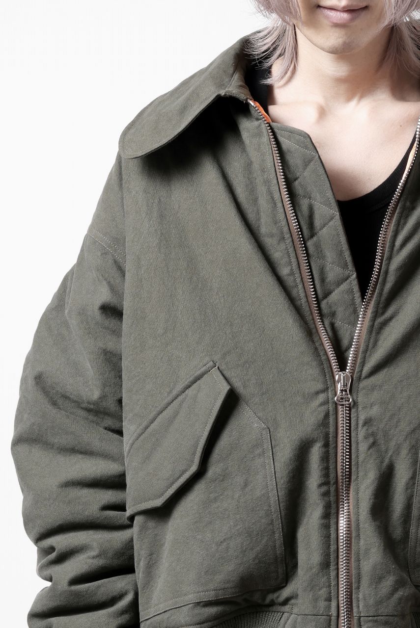 画像をギャラリービューアに読み込む, READYMADE FLIGHT JACKET (KHAKI)