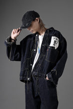 画像をギャラリービューアに読み込む, FULLCOUNT WWⅡ model Brown Cotton Denim Jacket / 13.7oz Zimbabwe Selvedge Denim (INDIGO BLUE / ONE WASHED)