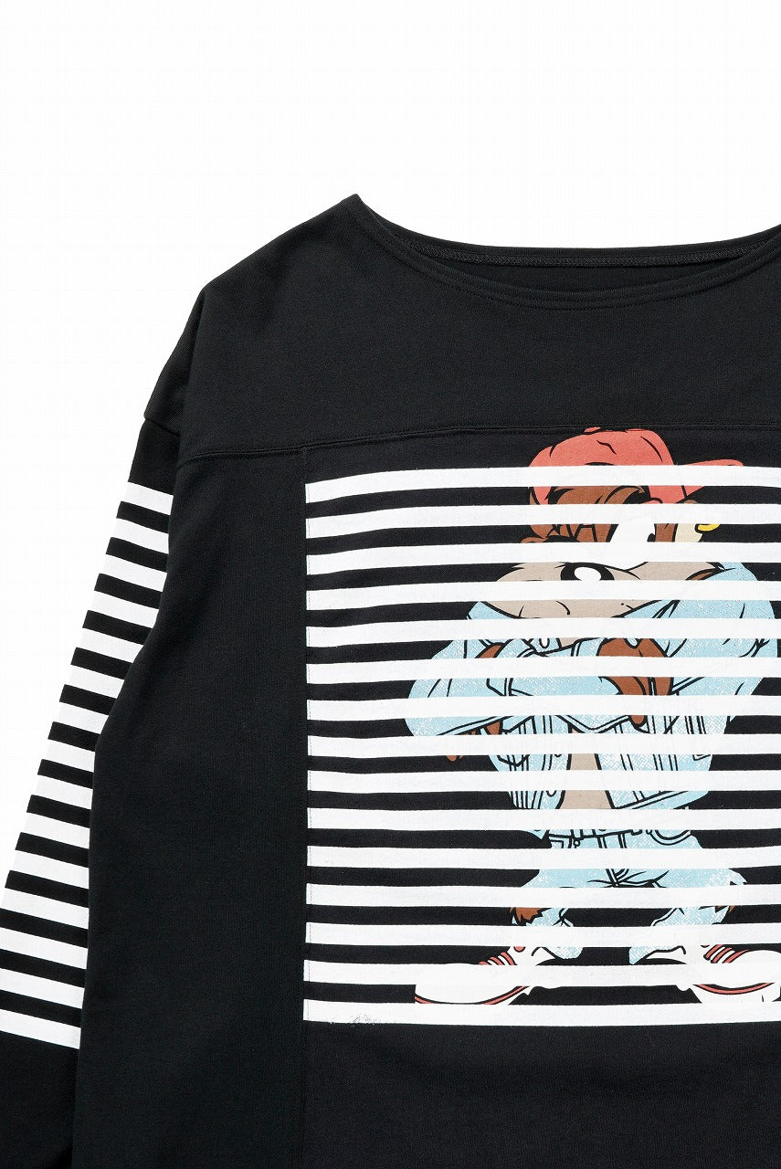 画像をギャラリービューアに読み込む, CHANGES VINTAGE REMAKE LONG SLEEVE TEE (BLACK #A)