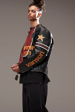 画像をギャラリービューアに読み込む, mastermind WORLD × VANSON STAR JACKET (BLACK)