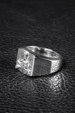 Load image into Gallery viewer, mastermind JAPAN COLLEGE RING (SILVER)