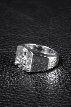Load image into Gallery viewer, mastermind JAPAN COLLEGE RING (SILVER)